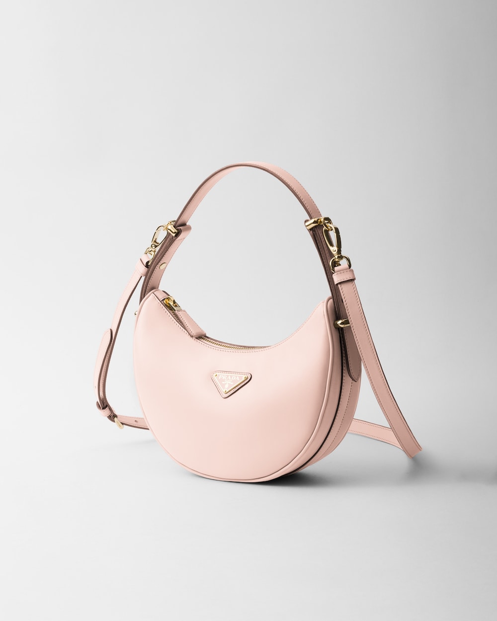 Prada Arqué Small Leather Shoulder Bag - Image 2